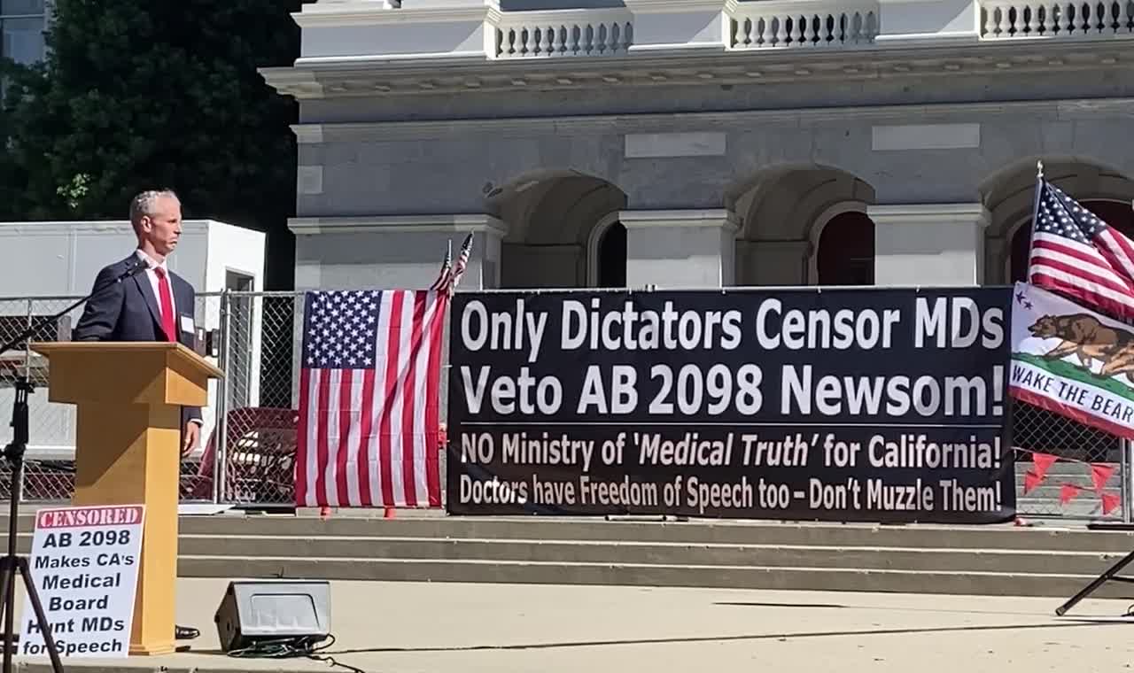 Dan Wheeler, JD At the Fos rally in sacramento