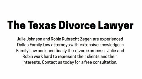 Dallas divorce attorney