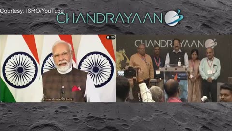 chandriyan 3 landed at moon