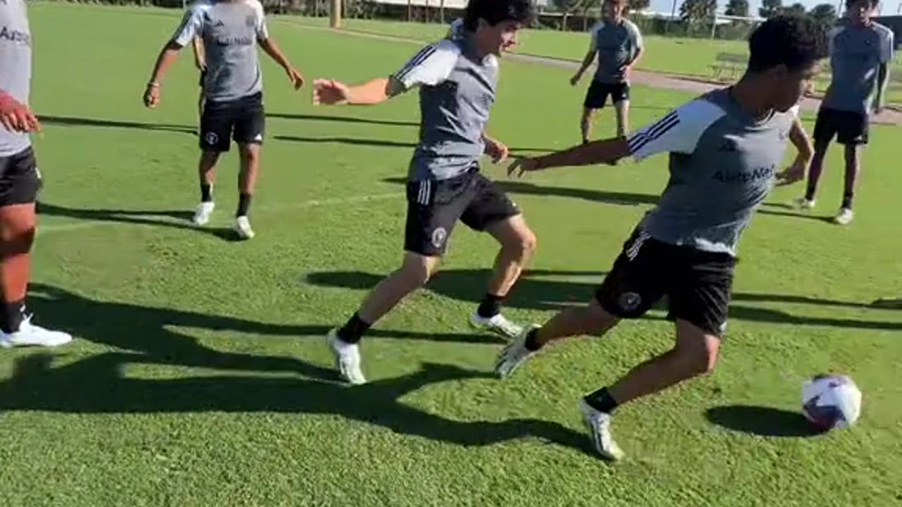 Quick touches 💥⚽️ #IMCF #LaFamiliaIMCF #InterMiamiCFII