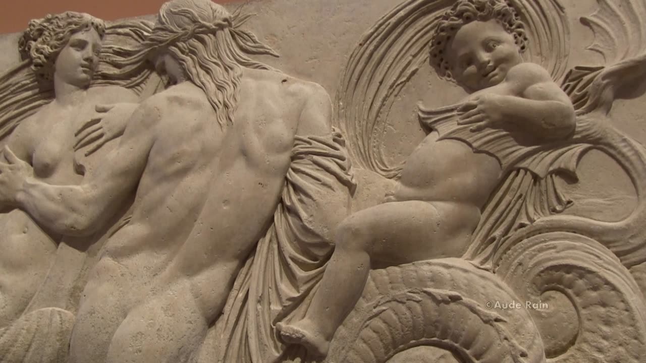 Reliefs from the Fountain of the Innocents in Paris by Jean Goujon - Louvre Museum