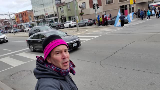 ARGENTINA CELEBRACIÓN EN ST. CLAIR (VIDEO 1 DE 3, Diciembre 18, 2022) TORONTO