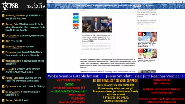 2021-12-09 17:00 EST - Freedom Rings: with Pamphlet Anon