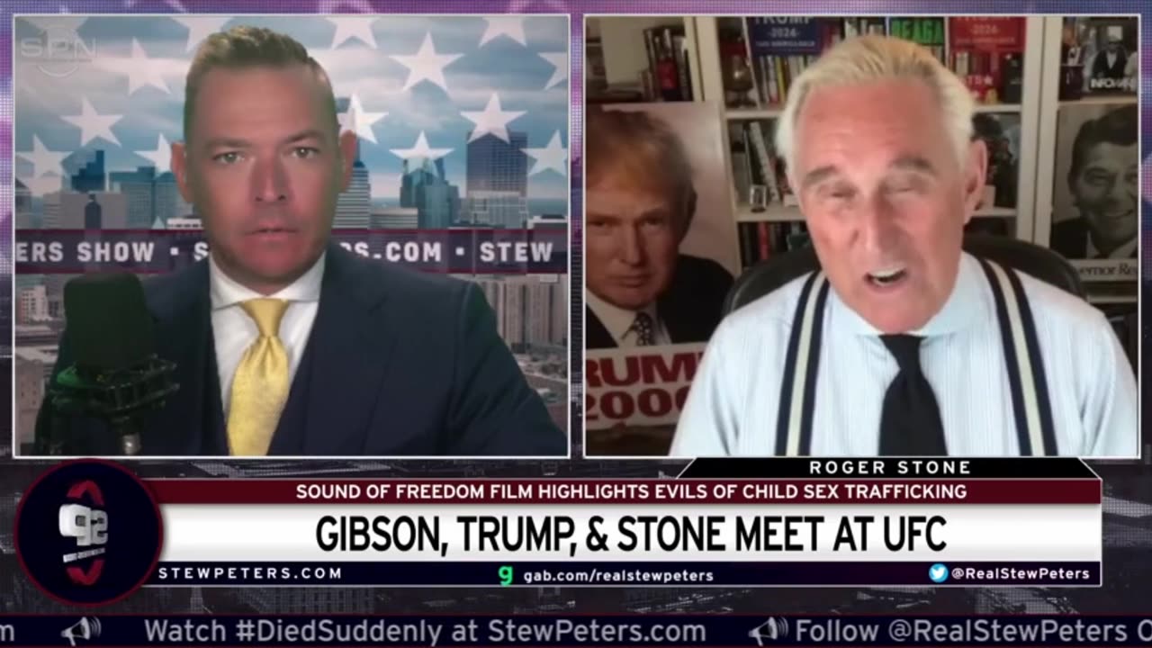 WHAT DID TRUMP, STONE, & MEL GIBSON DISCUSS AT UFC 290? ROGER STONE GIVES FIRST HAND EXPLANATION
