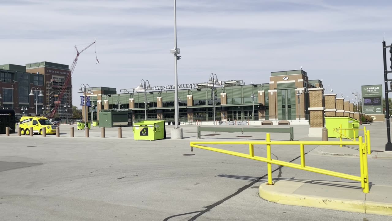 Stock Clip Green Bay Packer's Stadium