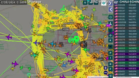 Transpac Asshole Aviation N4133D over Mormon Mafia Invaded Morristown - March 28th