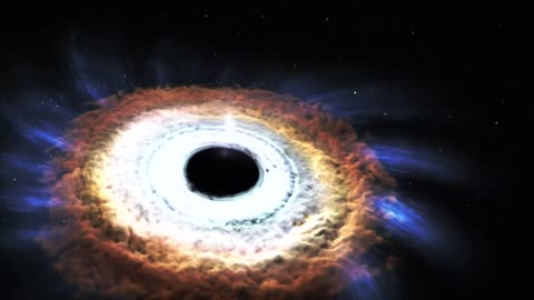 NASA Massive Black Hole #nasa #space #Blackhole