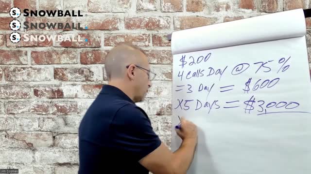Increase revenue by 150k with Jim Cosmas