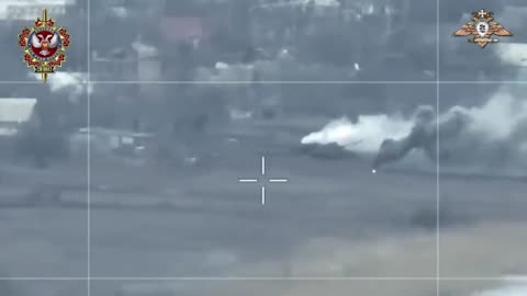 Russian ATGM team hits the enemy