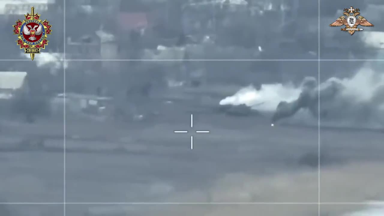 Russian ATGM team hits the enemy