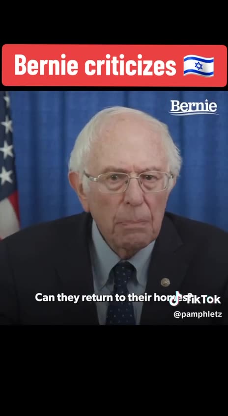 I Agree With Bernie Sanders For Once Because Israel is GUILTY of Crimes Against Humanity