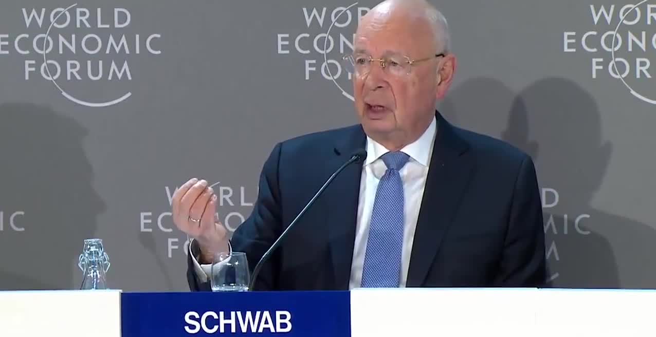 Klaus Schwab: WEF's "Global Collaboration Village" in the Metaverse should be trusted because Interpool is on board to make sure "the system is as safe as it can be."