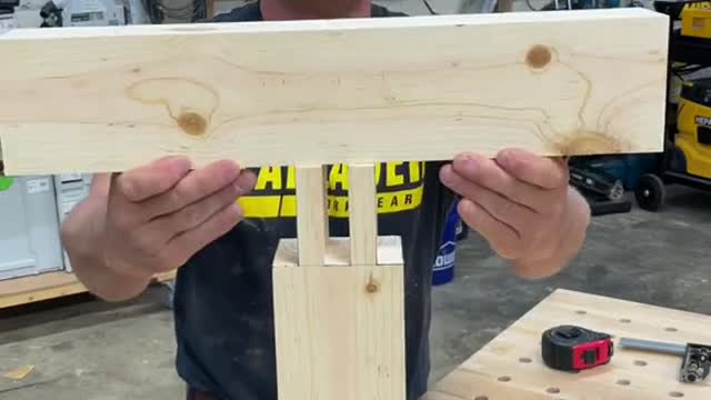 Double tenon