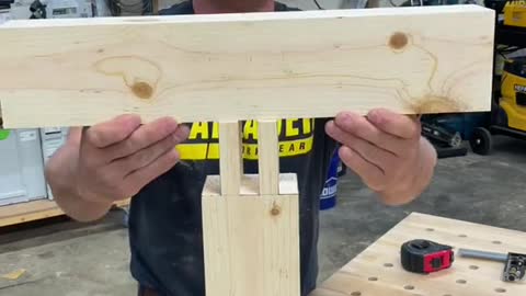 Double tenon