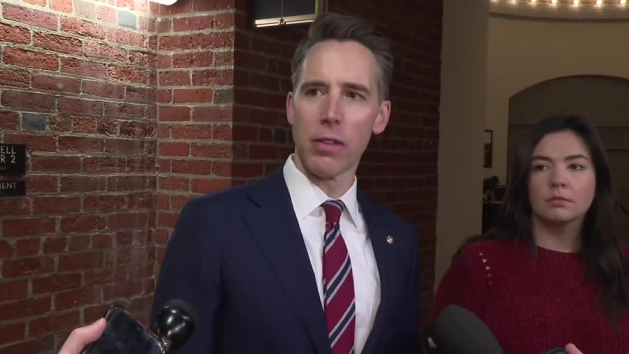 Senator Josh Hawley Reveals Why He Dipped Out on Zelenskyy's Speech