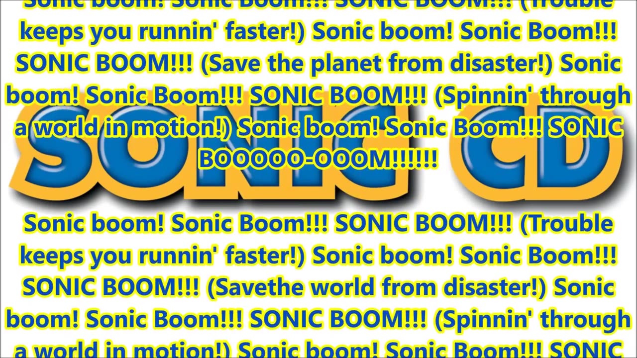 Crush 40 - Sonic Boom - Extended + Lyrics