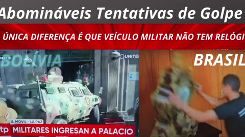 ABIMINÁVEIS TENTATIVAS DE GOLPE