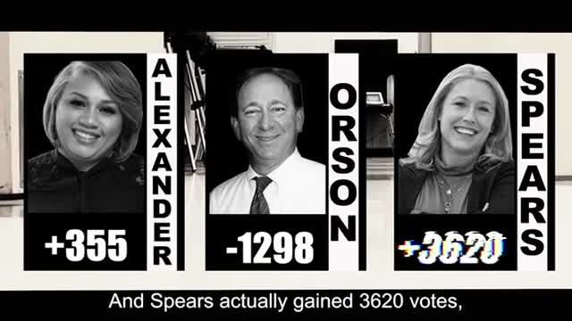 A candidate in Georgia who appeared to get few Election Day votes was actually in first place
