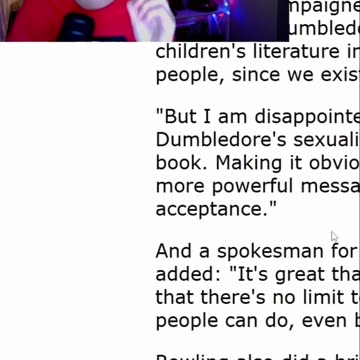 Rowling Confirms Dumbledore's Sexuality Back In 2007 #dumbledore #jkrowling #gay #harrypotter