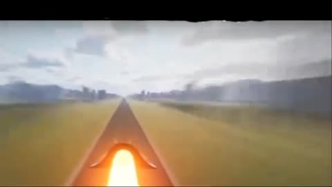Russian hypersonic missile "Oreshnik" 12000 km/h, 4 kilometers per second,