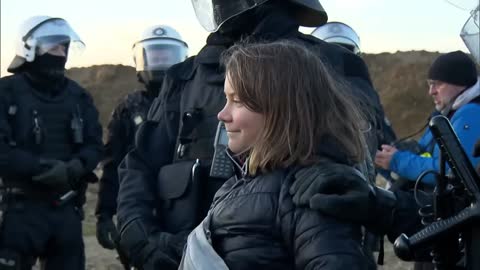 Greta Thunberg Gets Arrested😎