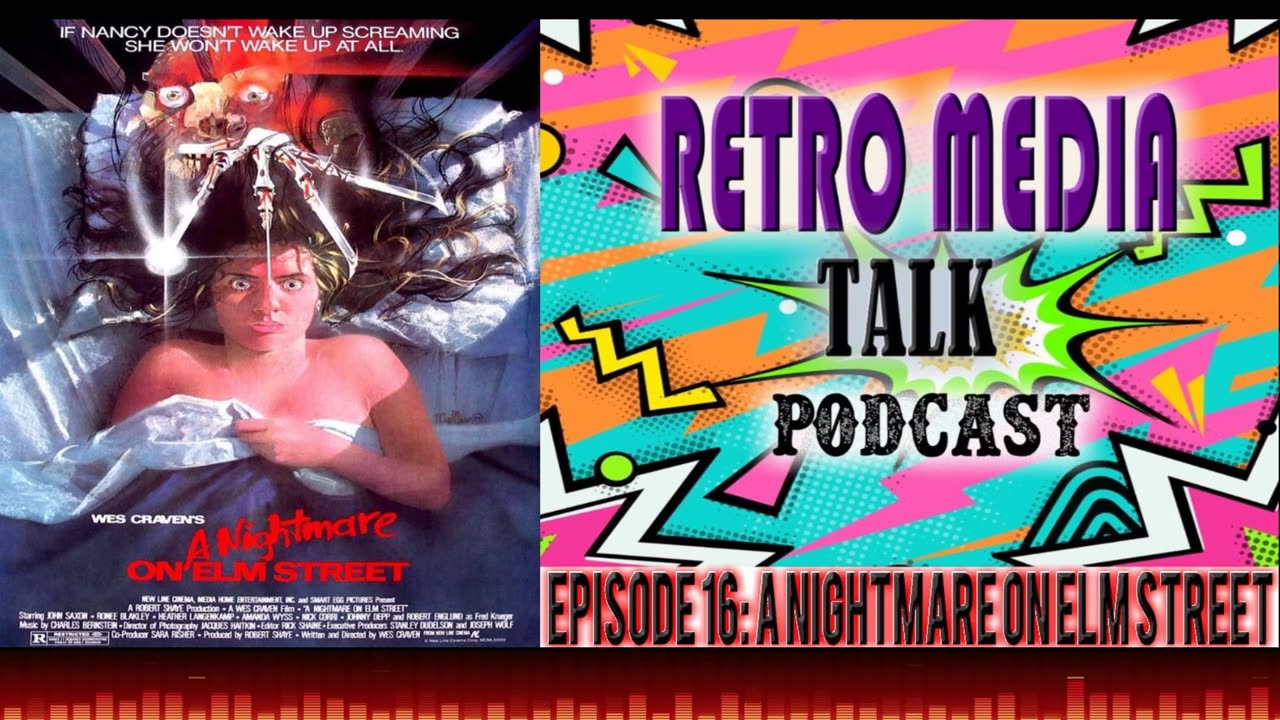 A Nightmare on Elm Street - Episode 16 : RETRO MEDIA TALK | Podcast