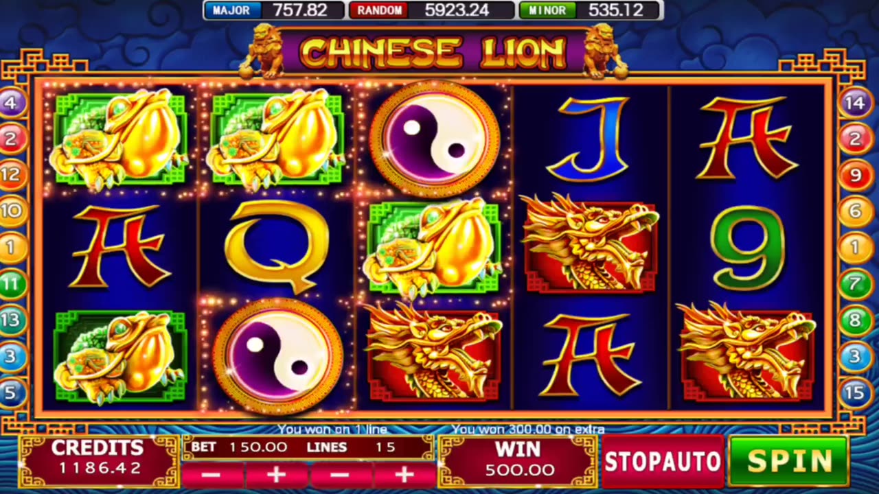 Modal 10k. Semua Loss | CHINESE LION #slot #tips #review