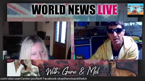 Guru and Caz with Mark Mack
