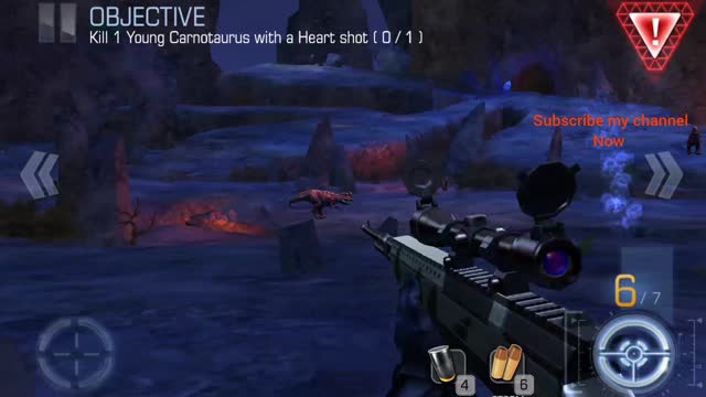 KILL 1 YOUNG "CARNOTAURUSES" WITH HEART SHOT