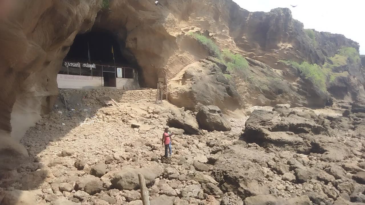 Shooting the cave