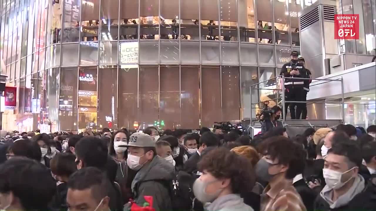 Security beefed up in Shibuya following Seoul tragedy