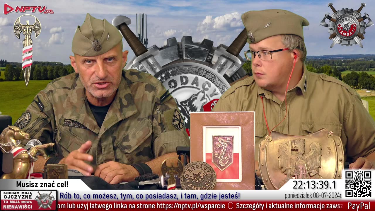 Musisz znać cel! Pon. 8.07.2024r. W. Olszański, M. Osadowski NPTV.pl Rodacy Kamraci