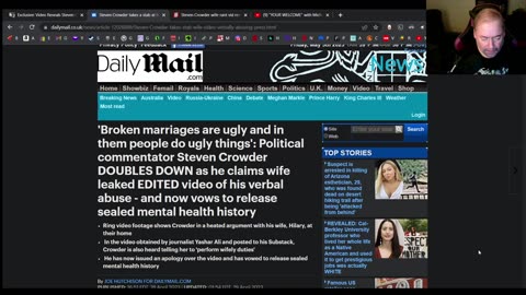 Gilgamesh reacts to the video of Steven yelling at his pregnant wife