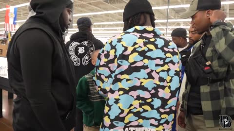 Rapper Sleazy "World Go" Goes Toy Shopping for Kids in Kansas City (2022)