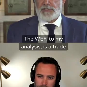 The World Economic Forum was created by the CIA