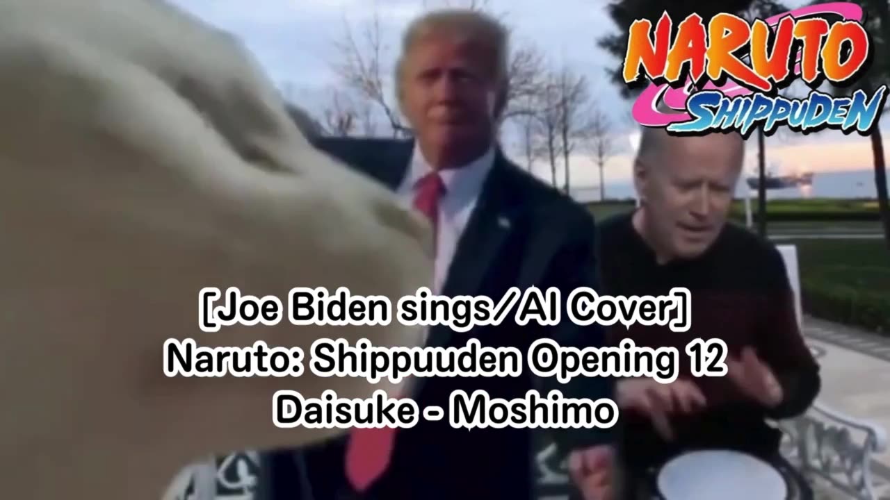 [Joe Biden sings/AI Cover] Naruto: Shippuden Opening 12 | Daisuke - Moshimo