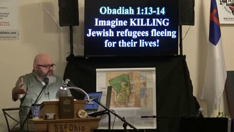 004 The Cause of Edom's Calamity (Obadiah 1:10-16) 2 of 2