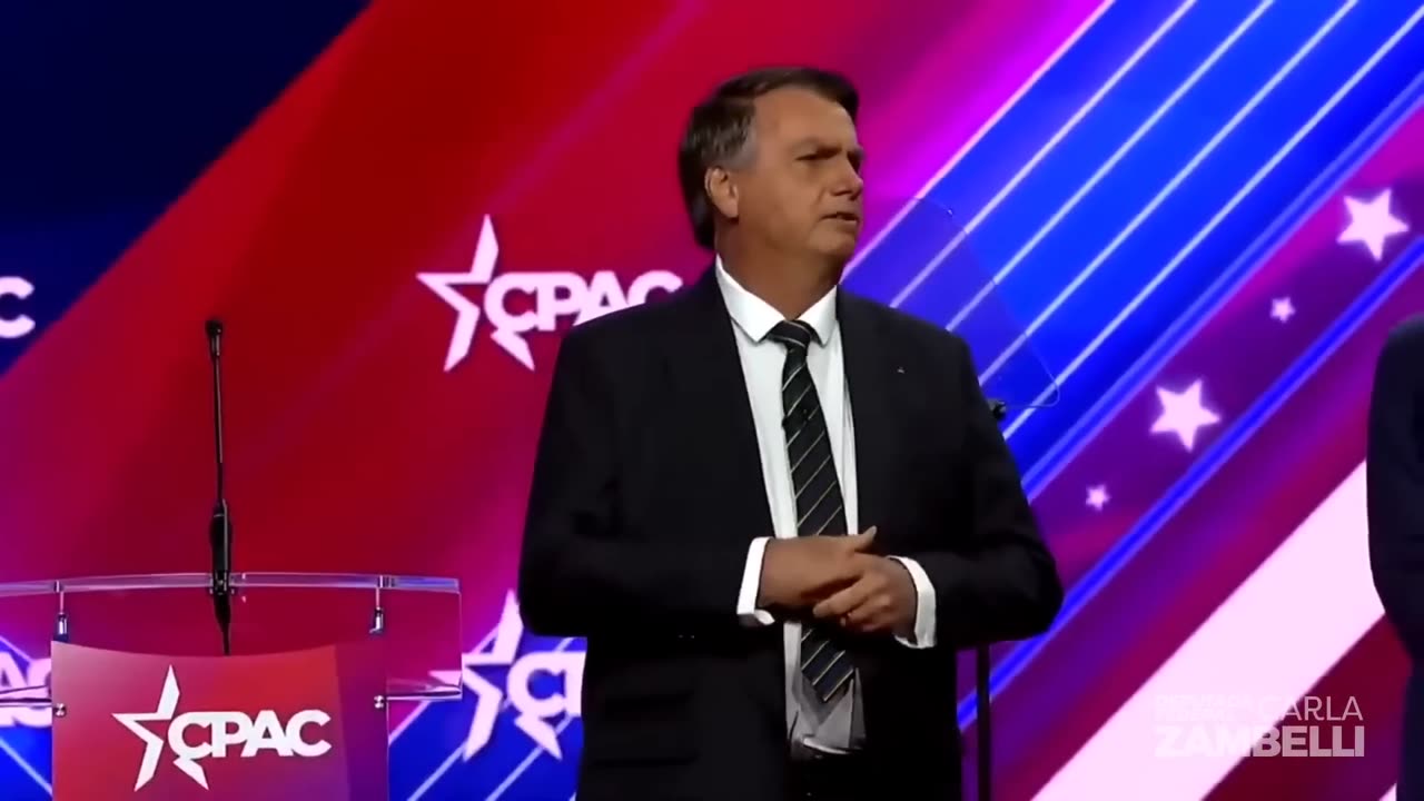 EMOCIONANTE!!! Trump faz incrível menção honrosa a Bolsonaro no CPAC Washington D.C.