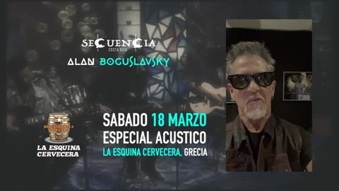 Especial Héroes del Silencio Acústico GRECIA - Invitación Alan Boguslavsky