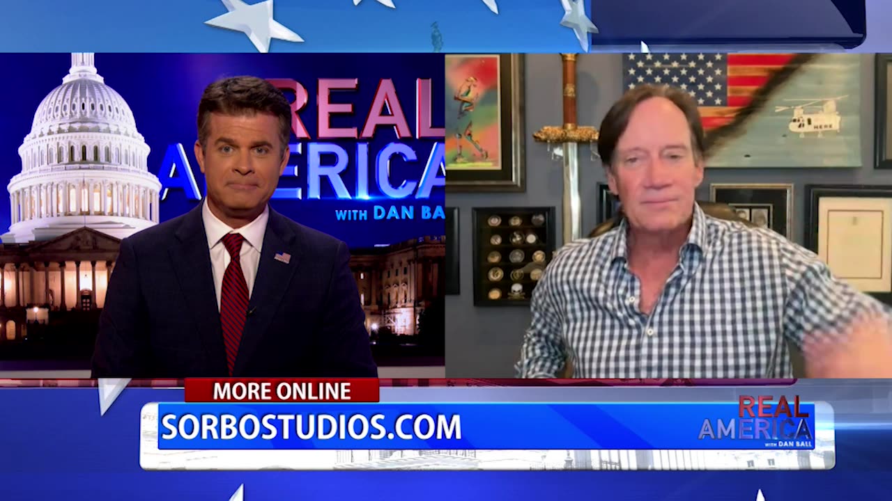 REAL AMERICA -- Dan Ball W/ Kevin Sorbo, New Reagan Movie Out August 30th!, 8/21/24