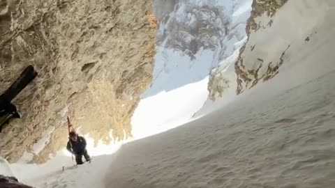 Climbing Snow Mountain