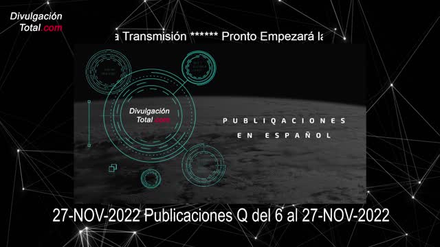 27-NOV-2022 Publicaciones Q del 6 al 27-NOV-2022