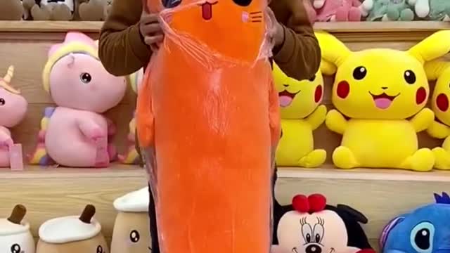 viral GIANT CARROT PLUSHIE 🥕