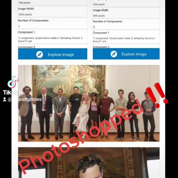 WELL WELL WHAT DO WE HAVE HERE, ELON MUSK IN ITALY PICTURES WERE PHOTOSHOPPED AS USUAL🙄
