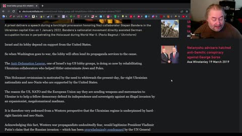 Israel asks ADL to whitewash the Ukrainian Nazis