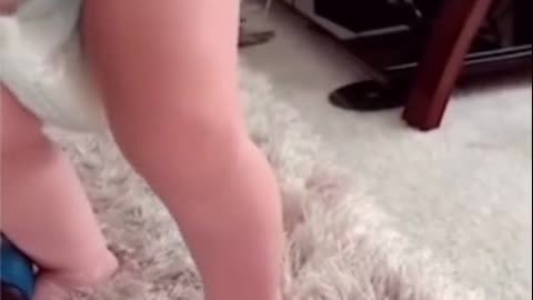 BABY TAKING HIS DIAPER OUT.mp4