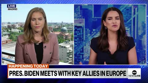 Biden prepares to meet with NATO allies in Europe l ABCNL