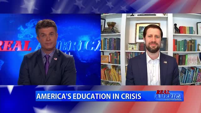 REAL AMERICA -- Dan Ball W/ Brandon Michon, Indoctrination In Schools, 1/21/22