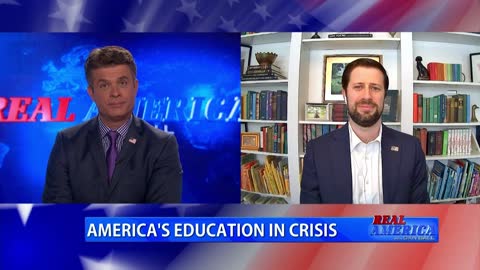 REAL AMERICA -- Dan Ball W/ Brandon Michon, Indoctrination In Schools, 1/21/22