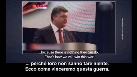 ECCO LA MERAVIGLIOSA RISPOSTA DI POROSCENKO AL DON BASS